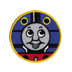 オリムパス 刺しゅうワッペン トーマス C201 1台紙1枚入り 3台紙セット アイロン接着