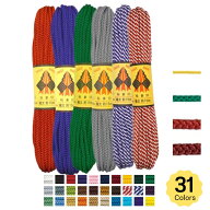江戸打紐 極細1mm 細3mm 中太4mm 太5mm 31色展開 イナズマ INAZUMA イナヅマ 江戸打ち紐