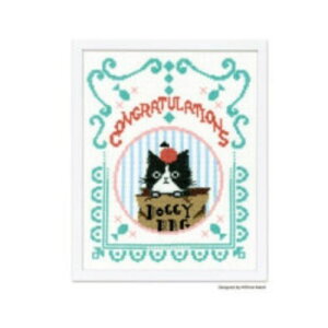 �h�J�L�b�g Shinzi Katoh Handicraft CROSS-STITCH KIT Chaton Cyaton Muzu(�V���g�� �V���g�� ���Y) 7499 �I�����p�X