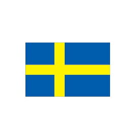 スウェーデン Sweden オーダー 国旗 外国旗 卓上旗 旗 フラッグ 160か国対応 〜サイズ、素材によりお値段が変わります