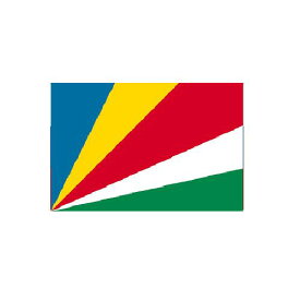 セーシェル Seychellesオーダー 国旗 外国旗 卓上旗 旗 フラッグ 160か国対応 ～サイズ、素材によりお値段が変わります