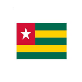 トーゴ Togo オーダー 国旗 外国旗 卓上旗 旗 フラッグ 160か国対応 〜サイズ、素材によりお値段が変わります