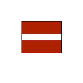 ラトビア Latvia オーダー 国旗 外国旗 卓上旗 旗 フラッグ 160か国対応 〜サイズ、素材によりお値段が変わります