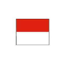 インドネシア Indonesia オーダー 国旗 外国旗 卓上旗 旗 フラッグ 160か国対応 〜サイズ、素材によりお値段が変わります