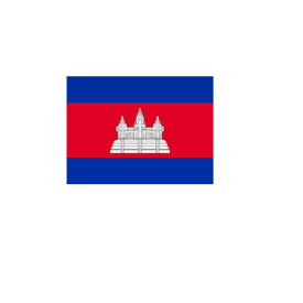 カンボジア Cambodia オーダー 国旗 外国旗 卓上旗 旗 フラッグ 160か国対応 〜サイズ、素材によりお値段が変わります