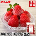 送料無料 冷凍いちご あまおう （1袋：400g） ［福岡県産 福岡県 無添加 冷凍 いちご イチゴ 苺 ジャム 手作り フルーツ 冷凍フルーツ 無添加 トースト ］
