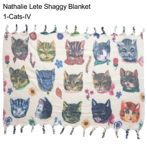 i^[e VM[uPbg Ђ| ӂӂuPbg 120×80cm  킢  Nathalie Lete Shaggy Blanket g ѕz ₦΍ O ˂   lR a v