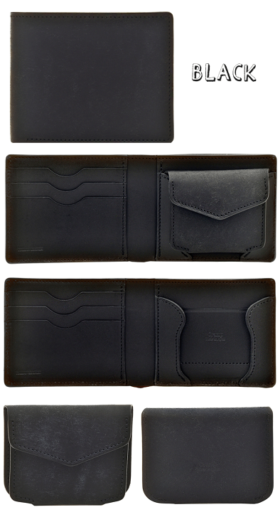匿名発送　Lautem　プエブロ　レザー　財布　ブラック　外箱付き 匿名発送 Lautem プエブロ レザー 財布 ペトローリオ 外箱付き