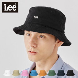 リー Lee 帽子 バケットハット メンズ レディース ユニセックス バケハ コットン おしゃれ お洒落 カジュアル アウトドア キャンプ フェス SS オールシーズン 運動会 春 夏 秋 母の日