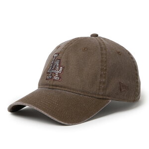 ���K�i �j���[�G�� ���C���X�g�[�� 9TWENTY �L���b�v �X�q �����Y ���f�B�[�X �����L�[�X NEW ERA 920ES RHINESTONE 26AW