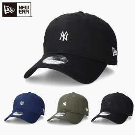 ニューエラ 9twenty ミニロゴ クレンゼ キャップ 帽子 NEW ERA メンズ レディース NY ヤンキース メジャーリーグ MLB サイズ調整 ユニセックス ストリート 野球帽 人気 トレンド 流行 おすすめ アウトドア キャンプ 釣り ゴルフ