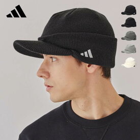 アディダス adidas ニット帽 ビーニー オスロキャップ メンズ レディース ユニセックス 秋冬 防寒 帽子 シンプル ロゴ 通勤 通学 スノボ アウトドア スポーツ プレゼント ギフト対応 25AW