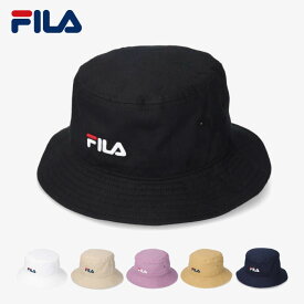 FILA バケットハット メンズ フィラ 帽子 日除け UV 熱中症対策 洗濯機洗い可能 吸汗速乾 UV スポーツ ゴルフ