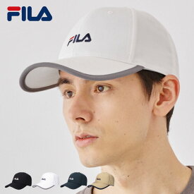 フィラ FILA メンズ 帽子 キャップ ロゴ ファッション デイリー 日常 使い スポーツ アウトドア ゴルフ テニス 釣り 登山 山登り 散歩