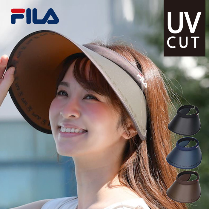 UVカット 紫外線 日焼け サンバイザー 熱中症 - ハット