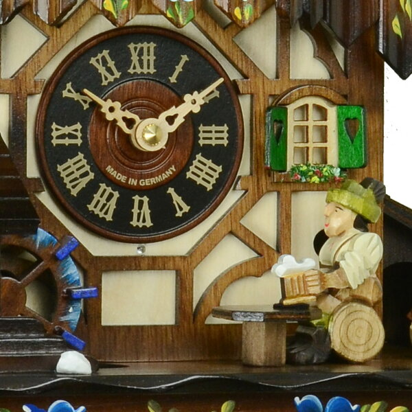ドイツ森の時計木こりの休憩464QMT