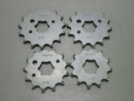 バイク用品 駆動系SUNSTAR サンスター フロントスプロケット 520-15T D-TRACKER(-00) SUPER SHERPA KLX250・R・SR(-00) KDX250SRなど31515 4562116114331取寄品