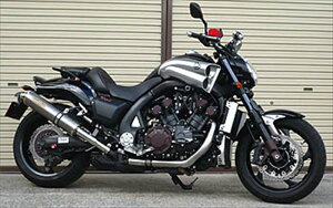 マフラー ZEEX S/Oデュアル ソリッドチタン φ110x480L V-MAX 09T23-Y026-0217 4548664143153取寄品