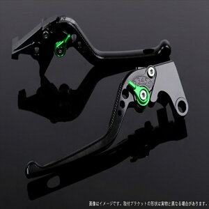 【5日前後で発送】 バイク用品 ハンドルエスエスケイ スピードラ アジャストレバー 3D ロング ブラック/グリーン CB400SF REVO/SB NC42 ABS車 14-HO0404616-GN 4589995465712取寄品