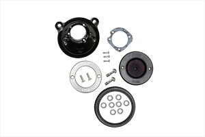 【5日前後で発送】バイクパーツエスアンドエスサイクル S&S AirStinger エアスティンガーステルス エアクリーナー アルミリング ナチュラルフィニッシュ スポーツスター 07-22170-0724A 4550255692063