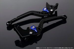 【5日前後で発送】 ハンドル アジャストレバー スタンダード ロング Mブラック/Mブルー CB400SF Revo/CB400SB NC42 ABS車 2013までLVBM013BK-BE 4589995109234取寄品