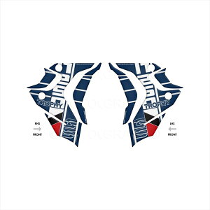 �o�C�N�p�[�c �A�N�Z�T���[���g�O���t�B�b�N�X Number Board Decal ProtectorMT-BRG001BTR 4580779600039R1250GS/Trophy Edition(22/23)