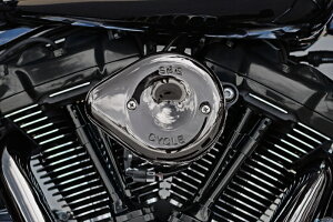 バイクパーツエスアンドエスサイクル S&S ステルス エアクリーナー ミニティアドロップ スモーキークローム Lava Chrome ステルス用カバーノミ170-0780 4550255906702