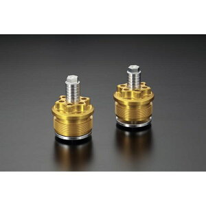 バイクパーツ ケイファクトリー フロントフォークトップキャップ ステイGLD 344XZDR0224 4582215605660