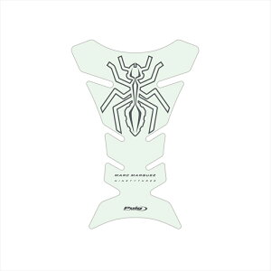 �o�C�N�p�[�c �O���v�[�` �^���N�p�b�h �N���A 20681W 4571414957670�ėp Big Ant Tank Pads /Marc MArquez