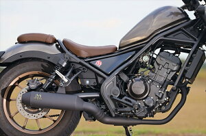 バイクパーツ マフラースペシャルパーツタダオ パワーボックスサイレンサー カスタム BLK REBEL250/S Edition 23- 8BK-MC49RE2-PB-26 4571117960137