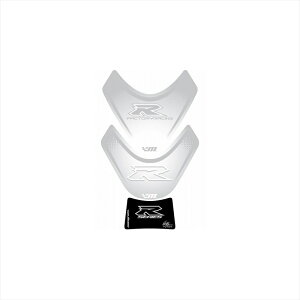 �o�C�N�p�[�c �O�����g�O���t�B�b�N�X �^���N�p�b�h WHT/SLV MT-TS021WS 4580041218870GSX-R600/750/1000
