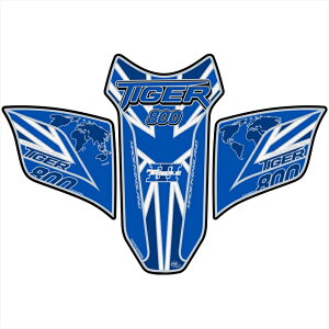 �o�C�N�p�[�c �O�����g�O���t�B�b�N�X �^���N�p�b�h BLUE MT-TT029BBUJ 4580041227957TRIUMPH Tiger800 10-17