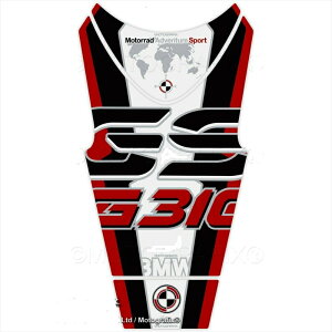 �o�C�N�p�[�c �O�����g�O���t�B�b�N�X �^���N�p�b�h WHT/BLK/RED MT-TB046KR 4580041242004BMW G310GS 16-19