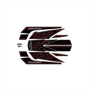 oCNp[c ANZT[gOtBbNX REAR BODY PADMT-RK022KR 4580779603566Ninja1000SX(20-24)