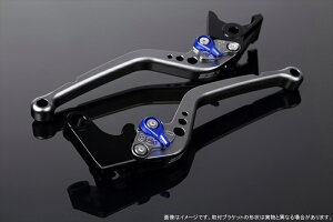 【5日前後で発送】バイクパーツ ハンドルエスエスケイ スピードラ アジャストレバー スタンダード ロング Mチタン/Mブルー NINJA H2/H2R 1299 Panigale/S/R 15-18LVBM029TM-BE 4589995117284