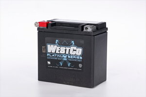 �y5���O��Ŕ����z�o�C�N�p�[�cWESTCO(�E�G�X�g�R) �o�b�e���[ Platinum 12V/12AhWCP144550255775346