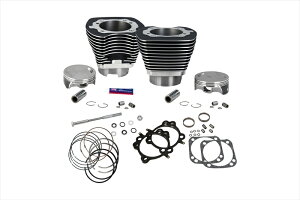 �o�C�N�p�[�c S&S Cycle Inc(�G�X�A���h�G�X�T�C�N��) 124ci �V�����_�[���s�X�g���L�b�g STD�R���vW.BLK910-03384550255300586