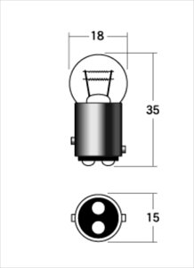 �y5���O��Ŕ����z�o�C�N�p�[�c �d���nM��Hmatsushima(�G���A���h�G�C�`�}�c�V�}) M��H �m�[�}���o���u �E�C���J�[ �X�g�b�v �e�[�� 12V10 5W �N���AA54024982964482206
