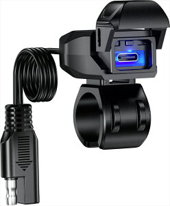 バイクパーツ 電子機器類kaedear(カエディア) MOTO USBチャージャー イルミネーションKDR-M3C4580675593497