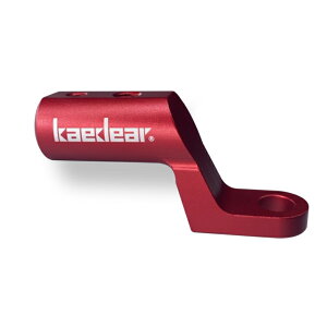 バイクパーツ 電子機器類kaedear(カエディア) アルミ製ミラーマウント レッドKDR-H3-RD4580675590731