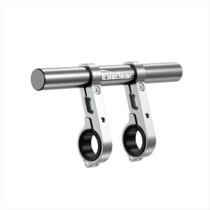 バイクパーツ 電子機器類kaedear(カエディア) ハンドルバー用クランプバー SLVKDR-H4W-S4580675595415