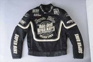 �o�C�N�p�[�c �E�F�AYELLOW CORN(�C�G���[�R�[��) SUPER BIKERS MESH JK 2.0 BB-11034571375870759