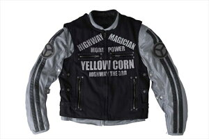 �o�C�N�p�[�c �E�F�AYELLOW CORN(�C�G���[�R�[��) HAM STEAK MESH JACKET 2.0YB-11114571375871336