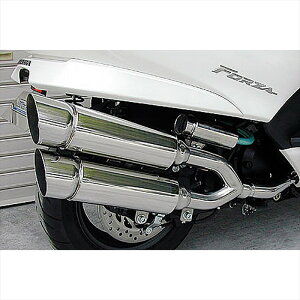 バイクパーツ マフラーウイルズウィン サイドバイサイドマフラー/ポッパー222-15-03 4547424311443FORZA(MF08)