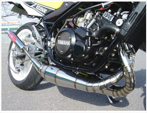 バイクパーツK2-TEC(ケイツーテック) 鏡面ステンレスクロスチャンバー TYPE-2rz350-bsus4548664988266