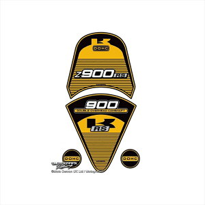 バイクパーツ 外装モトグラフィックス タンクパッド&リアテール YEL/BLK MT-TK026Y 4580041246255Z900RS 17-20