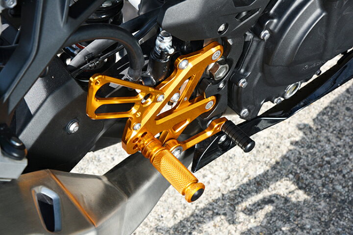 楽天市場 バイク用品 ステップbabyface ベビーフェイス バックステップキット Gld Ninja250 400 18 002 K034gd 取寄品 セール バイク用品はとやグループ2号店