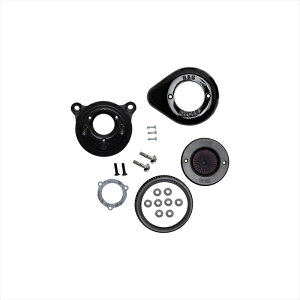 バイクパーツエスアンドエスサイクル S&S AirStinger エアスティンガーステルス エアクリーナーキット グロスブラック ツインカム ケーブル2本引 01-17170-0722A 4550255698478