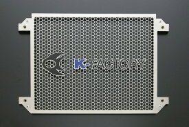 バイク用品 冷却系 ラジエターK-FACTORY ラジエターコアガード ステンレス Aタイプ V-MAXケイファクトリー 304CZAA040Z 取寄品