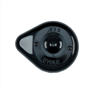 バイクパーツエスアンドエスサイクル S&S ステルス ミニティアドロップ グロスブラック カバー単体170-0366 4549950557722